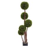 Nearly Natural 4ft. Boxwood Topiary Tree UV...