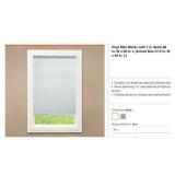 Vinyl Mini Blinds - 1 in. Slats, 28 in. W x 48...