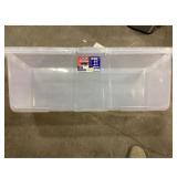 Hefty HI-RISE 113-Quart Storage Tote, Clear, No...