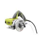 RYOBI 12 -Amps 4 in. Blade Corded Wet Tile Saw