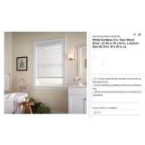 Home Decorators Collection White Cordless 2 in....