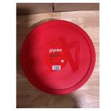 Pyrex Smart Essentials 3.8L Bowl with Red Lid