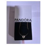Pandora Infinity Heart Necklace  50 cm