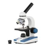 AmScope Monocular Microscope 40X-1000X