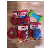 KONG Dog Toy Variety Pack  Red Blue Green