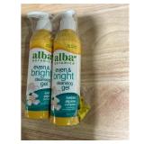 Alba Botanica Cleansing Gel 6 fl oz  2-Pack