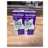 Dimetapp Childrens Cold  Allergy Grape 4 fl oz
