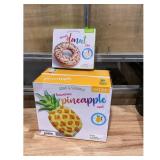 Intex Inflatable Donut  Pineapple Pool Float Set