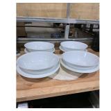 Corelle White Bowl  Plate Set Pack  Used