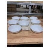 Corelle Bowls 18 oz Winter Frost White  Pack of 8