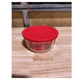 Pyrex Simply Store Food Container  Red Lid