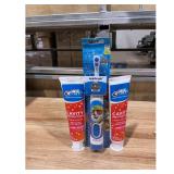 Crest Kids Toothpaste Spinbrush Paw Patrol Bundle