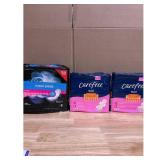 Carefree Maxi Pads Overnight 28 Count 3-Pack