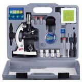 AmScope STEM Microscope Kit 120X-1200X