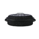 Granite Ware 15-Inch Covered Oval Roaster, 10...