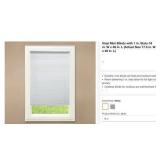 Vinyl Mini Blinds - 1 in. Slats, 18 in. W x 48...