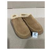 Amazon Slippers Size 12 Brown Faux Fur Lined...