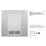 StyleWell White Cordless Light Filtering...