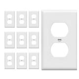 ENERLITES Duplex Wall Plates Kit, Electrical...