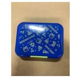 Lunch Box, High Score Design, Blue, Green Accents