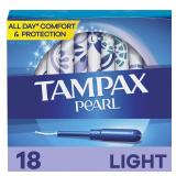Tampax Pearl Tampons, Light Absorbency With...