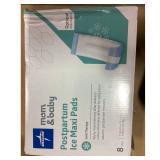 Medline Mom & Baby Postpartum Ice Maxi Pads -...