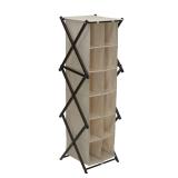 Household Essentials 12 Pocket Shoe Cubby,...