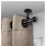 28-48" 1" Dia Single Curtain Rod/ Room Divider