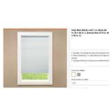 Vinyl Mini Blinds - 1 in. Slats, 28 in. W x 48...