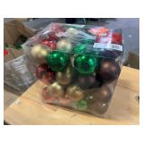 (NO HOOKS) 48ct Christmas Ornament Set