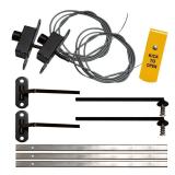 Foot-Operated Fire Release Kit for Window Guards