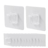 Kyuionty 12PCS No Drill Shelf Support Pegs,...