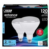 Feit BR40 E26 (Medium) LED Floodlight Bulb...