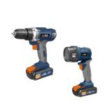 Blue Ridge Tools Drill Combo Kit: 20V Lithium...