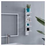 Danya B 5 Tier Wall Shelf Unit Narrow Smooth...