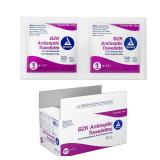 Dynarex BZK Antiseptic Towelettes - 5"x7" -...
