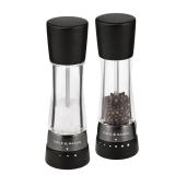 Cole Mason Salt Mill Black Wood Adjustable 6
