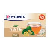 McCormick Te de Tila 25 Tea Bags