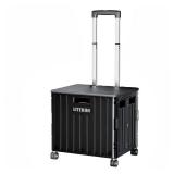 19.69 in. Portable Rolling Tool Box 20in. Black...