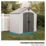 Lifetime 8 ft. x 5 ft. Resin Storage Shed