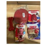 KONG Dog Toys: Classic, Binkie, Bone, and Treat...