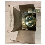 Kwikset Locker - Door Knob, Keys, Brass Finish