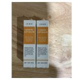 OUHOE Lemon Lip Balm, Shea Butter & Jojoba Oil,...