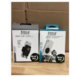 Steelie 360 Magnetic Mounts: Squeeze Clamp &...