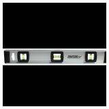 Johnson 18 in. Aluminum I-Beam Level 3 vial