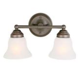 Ashhurst 2-Light Oil Rubbed Bronze Vanity Light...