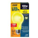 Feit Electric A19 Outdoor LED Bug Light,...