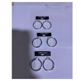 Nine West Hoop Earrings $10.00