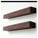 northbeam 24" Distressed Floating Shelves, Set...