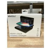 Vivitar Alarm Clock Wireless Charger - Charges...